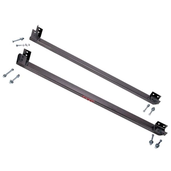 2506 Subframe Connectors - Powdercoated Gray, Steel, Direct Fit