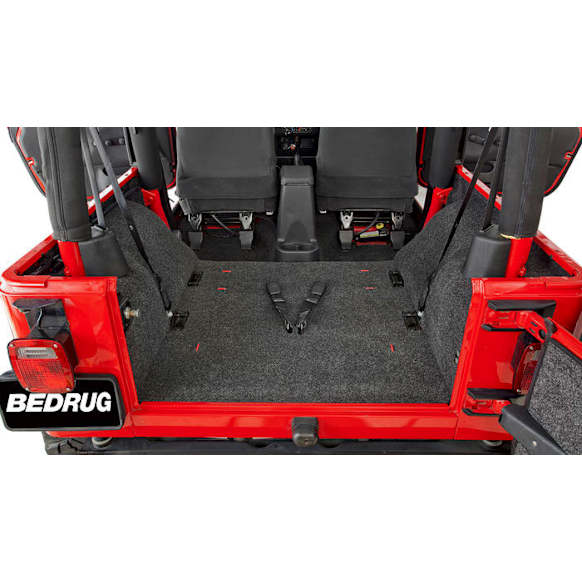 BRTJ97R Cargo Mat, Molded Cargo Liner, Gray, Made of Polypropylene, Original for Jeep Series