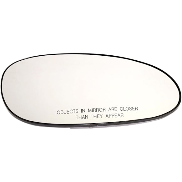 Passenger Side Mirror Glass, Non-Heated, No Blind Spot Feature
