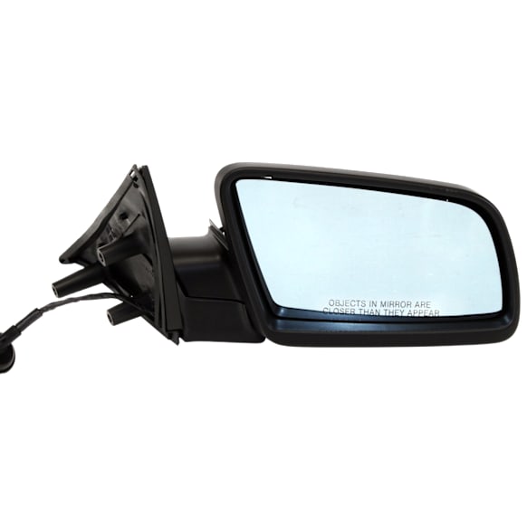Passenger Side Mirror, Power, Manual Folding, Heated, Paintable, No Signal Light, No Memory, No Puddle Light, No Auto-Dimming, No Blind Spot Feature, Base Model