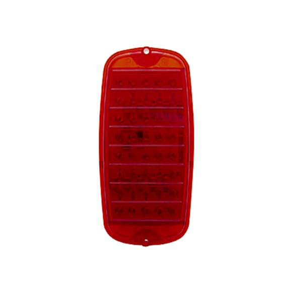 LED66F0 LED Tail Light, Red Lens