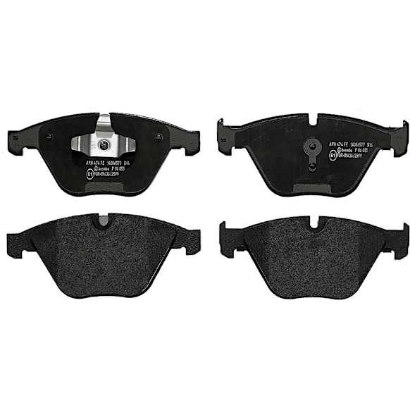 P06055 Front Low-Met Series Low-Metallic Brake Pad Set