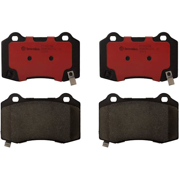 2010 Chrysler 300 - Rear Ceramic Brake Pad Set, NAO Series