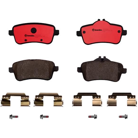 P50099N Rear NAO Series Ceramic Brake Pad Set