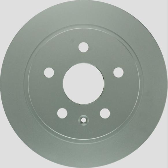 25011439 Rear, Driver or Passenger Side Brake Disc, Plain Surface, Solid, 5 Lugs, 292 mm,, QuietCast Series
