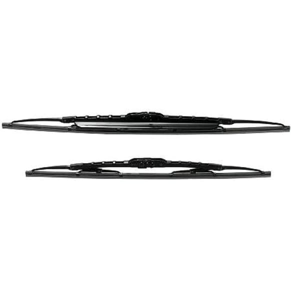2005 Ford Focus - Front, Driver and Passenger Side Wiper Blade, Framed, Driver: 22 in.; Passenger: 19 in., OE Replacement Series