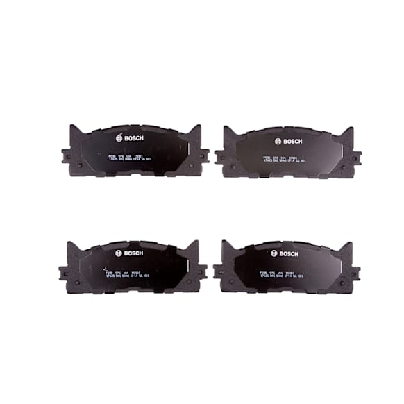 2007 Toyota Camry - Front Ceramic Brake Pad Set, Without Spreading Fingers Pad Clips, Quietcast Premium Series
