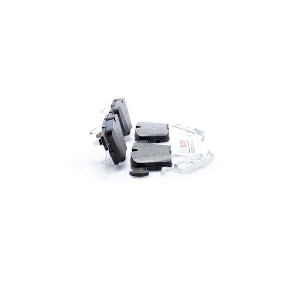 2014 BMW 328i - Front Semi-Metallic Brake Pad Set, With Silver Caliper, Blue Series