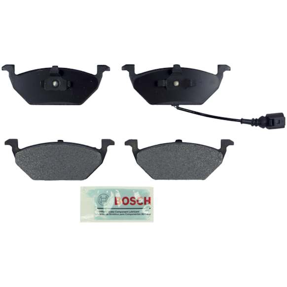 2002 Volkswagen Golf - Front Semi-Metallic Brake Pad Set, With Electric Sensor, Blue Series