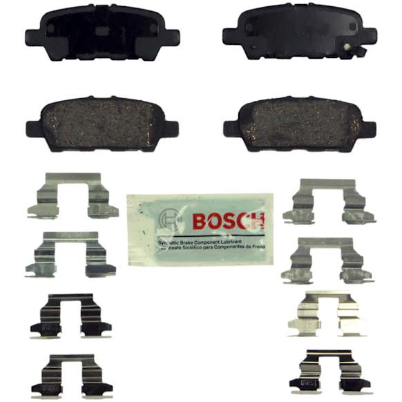 2009 Nissan Rogue - Rear Semi-Metallic Brake Pad Set, Blue Series
