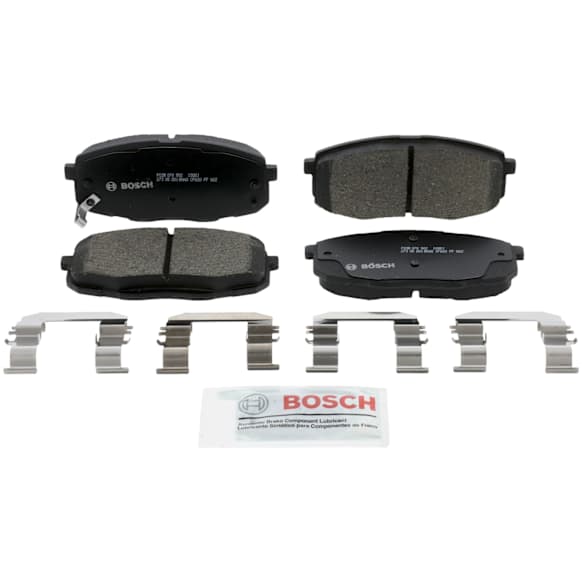 2010 Kia Forte Koup - Front Organic Brake Pad Set, Quietcast Premium Series