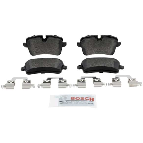 2018 Audi S8 - Rear Organic Brake Pad Set, With Cast Iron Brakes, QuietCast Series