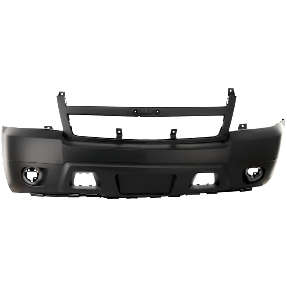 2009 Chevrolet Tahoe - Front Primed Bumper Cover, Sport Utility, For Models Without Off Road Package (Round Fog Lights)