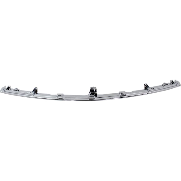 Front, Center Bumper Filler, Chrome