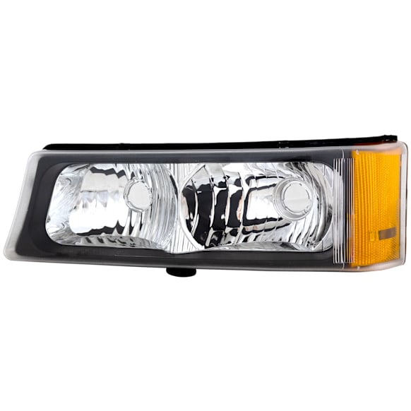 Front, Driver Side Turn Signal Light, Without bulb(s)