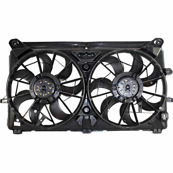 2007 GMC Sierra 1500 - Radiator Fan 8 Cyl 6.2L, New Body Style, For Models With Extra Duty Cooling, Dual fan