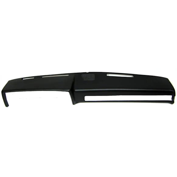 242 Dash Cover, Black, Molded; Overlay Over Factory Dash, Dash Cap Series