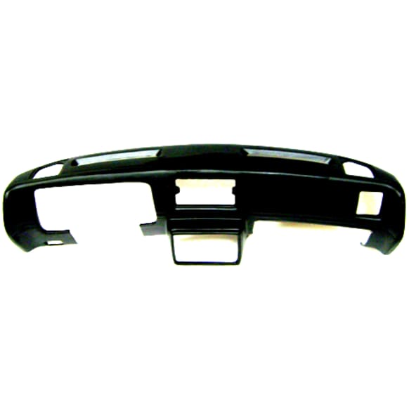 1978 Chevrolet Monte Carlo - Dash Cover, Black, 2 Speaker With Inset, Molded; Overlay Over Factory Dash, Dash Cap Series - Front