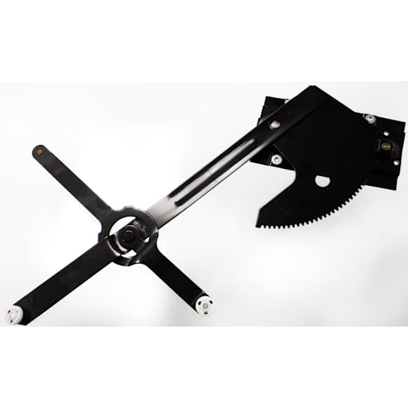 Front, Driver Side Manual Window Regulator, Hand-Crank Type