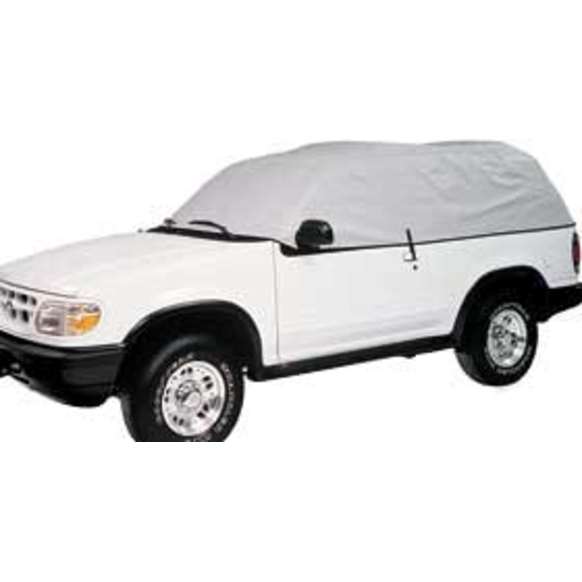 C16626PD Cab Cover - Gray, Polycotton Blend, Custom Fit, Sold Individually