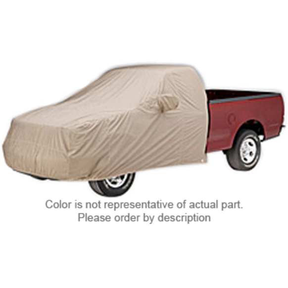 C16626RS Cab Cover - Silver, Urethane Coated Polyester, Custom Fit, Sold Individually