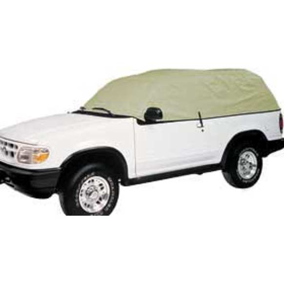 C16626TF Cab Cover - Tan, Flannel And Polycotton Blend, Custom Fit, Sold Individually