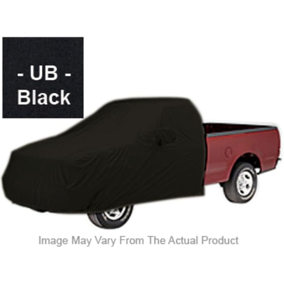 C16626UB Cab Cover - Black, 150 Denier Fiber, Custom Fit, Sold Individually