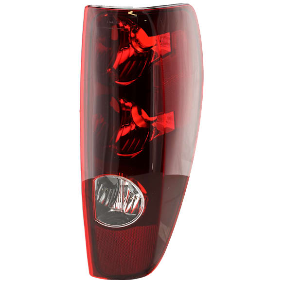 2004-2012 GMC Canyon - Passenger Side Tail Light, without Bulb, Halogen, Clear and Red Lens