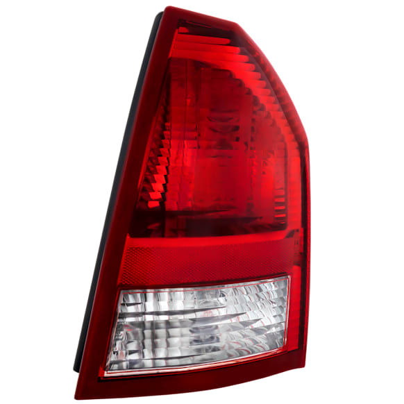 2005-2007 Chrysler 300 - Passenger Side Tail Light, with Bulb, Halogen, Clear and Red Lens, 2.7L/3.5L Engine