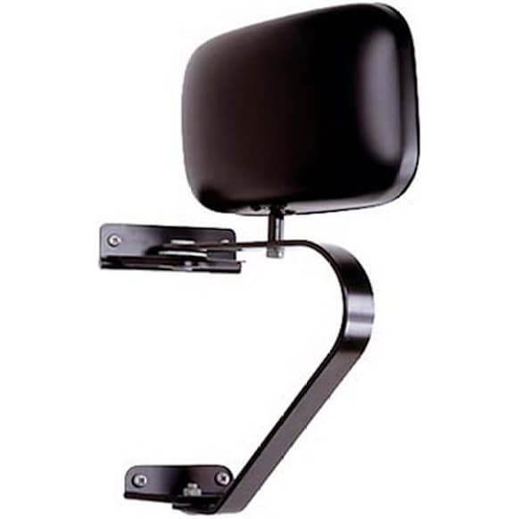 41100 Driver or Passenger Side OE Replacement Series Mirror, Manual Adjust, Non-Folding, Black, No Signal Light, No Puddle Light