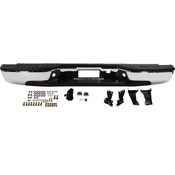 2007 Chevrolet Silverado 1500 Classic LS - Step Bumper, Chrome, Face Bar and Pads, With mounting bracket(s)