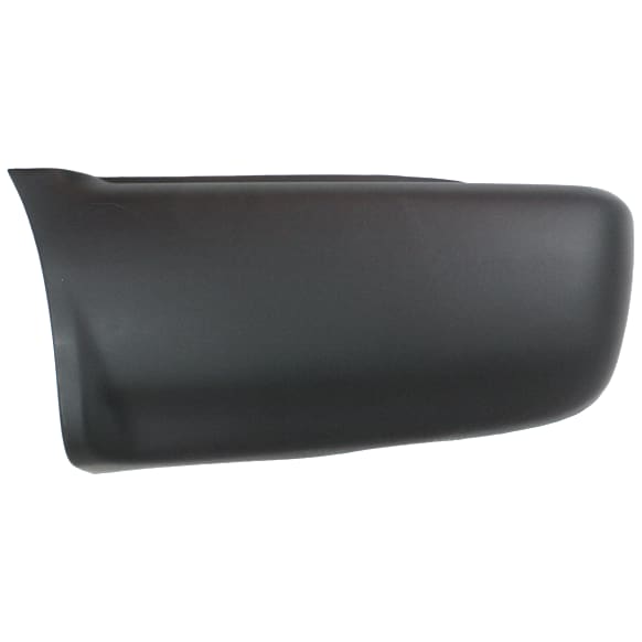 Rear, Driver Side Bumper End, Primed Plastic