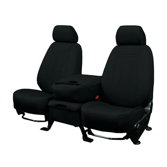 CV517-01NA Front Row Seat Cover, Black, Made of Neosupreme, Plain Design, 40/20/40 Split Bench Neosupreme Series