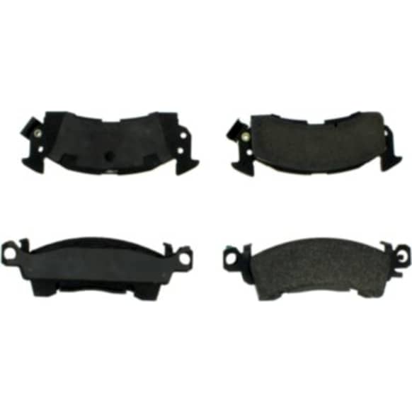 1984 Chevrolet K20 - Front Semi-Metallic Brake Pad Set, Jb6; Jd6; 11" Rear Drum; 9 1/2" Ra, C-Tek Series