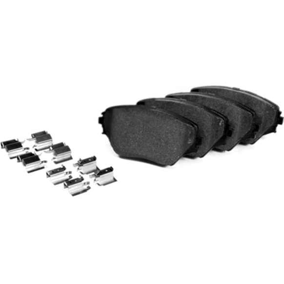 2014 Dodge Avenger - Semi-Metallic Brake Pad Set, 302mm Rear Disc, Posi-Quiet Extended Wear Series