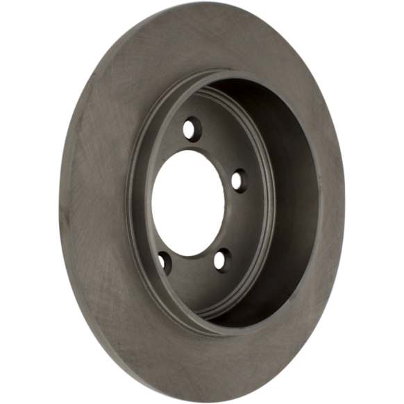 121.65090 Rear, Driver or Passenger Side Brake Disc, Plain Surface, 5 Lugs