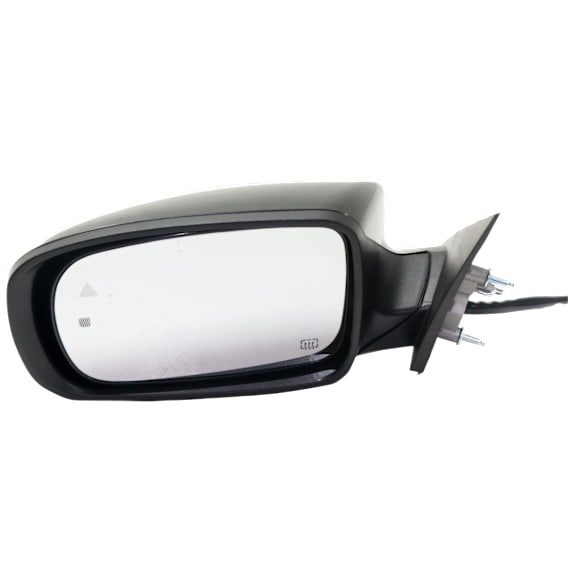 Driver Side Mirror, Power, Manual Folding, Heated, Paintable, In-housing Signal Light, With memory, With Puddle Light, No Auto-Dimming, With Blind Spot Detection in Glass