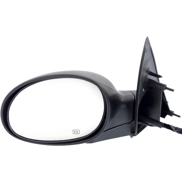 Driver Side Mirror, Power, Manual Folding, Heated, Textured Black, No Signal Light, No Memory, No Puddle Light, No Auto-Dimming, No Blind Spot Feature