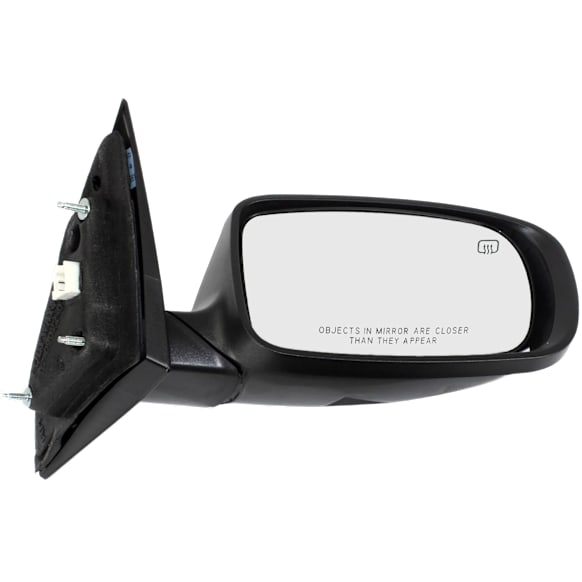 Sedan Passenger Side Mirror, Power Adjust, Heated, Manual Folding, Paintable, No Signal Light, No Memory, No Puddle Light, No Auto-Dimming, No Blind Spot Feature