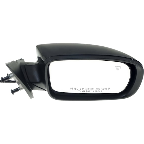 Passenger Side Mirror, Power, Manual Folding, Heated, Paintable, No Signal Light, No Memory, No Puddle Light, No Auto-Dimming, No Blind Spot Feature