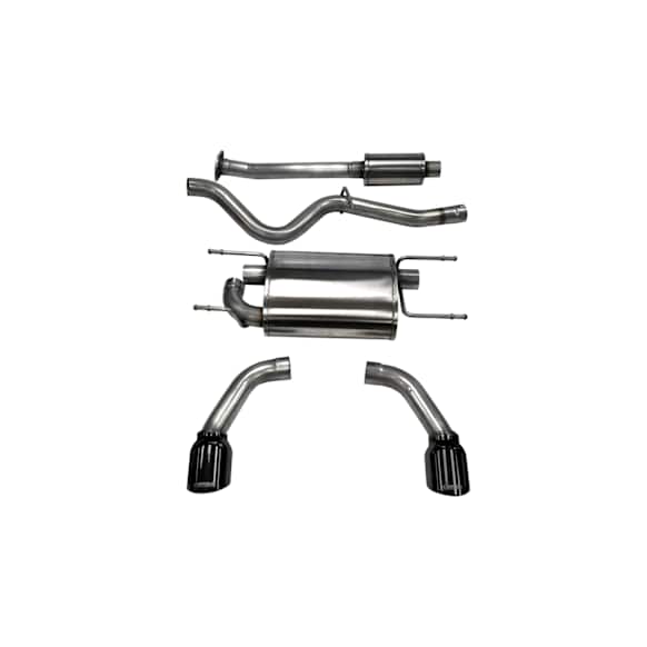 14864BLK Cat-Back Exhaust System, Made of Stainless Steel, Sport Series