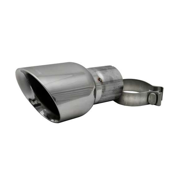 TK009 Pro Series Exhaust Tip - Polished, Stainless Steel, Direct Fit, Sold individually