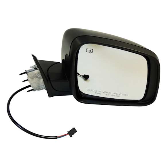 1NT48AXRAI Passenger Side Mirror, Power Adjust, Heated, Manual Folding, Black, No Signal Light, No Memory, No Puddle Light, No Auto-Dimming, No Blind Spot Feature