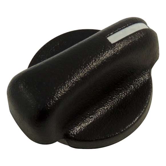5011218AC A/C Control Knob - Black, Plastic, Direct Fit, Sold Individually