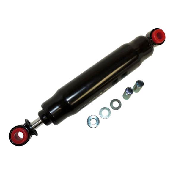2012 Jeep Wrangler - Steering Stabilizer, mfrbodycodename : JK; With Left Hand Drive; Heavy Duty Steering Damper; Features Polyurethane Bushings
