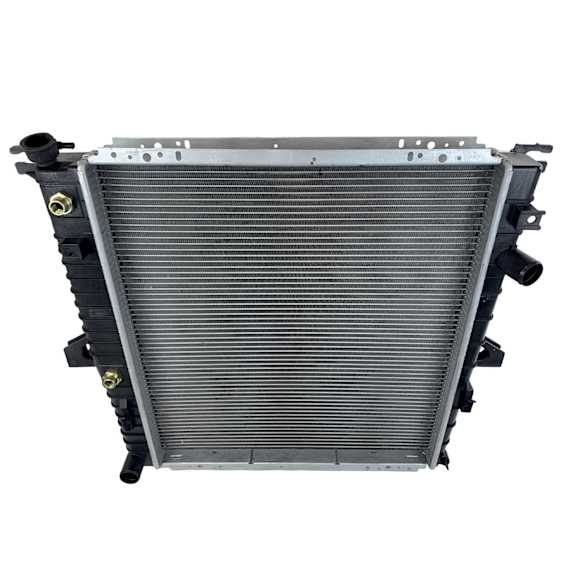2003 Ford Explorer - Radiator, Sport Trac with 2 in. Top & Bottom Channels, 6 Cyl 4.0L