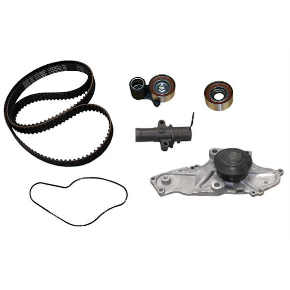 2012 Acura MDX - Timing Belt Kit With Water Pump; Interference Engine Application; Does not include seals; Includes hydraulic tensioner, Water Pump Included, 6 Cyl 3.7L