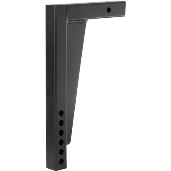 17125 Hitch Ball Mount - Powdercoated Black, Steel, Universal, Sold Individually