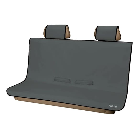 18510 Universal Seat Cover, 58 in. Width x 55 in. Height, Gray, Rubber, Bench Seat, Seat Defender Series, Removable and Waterproof