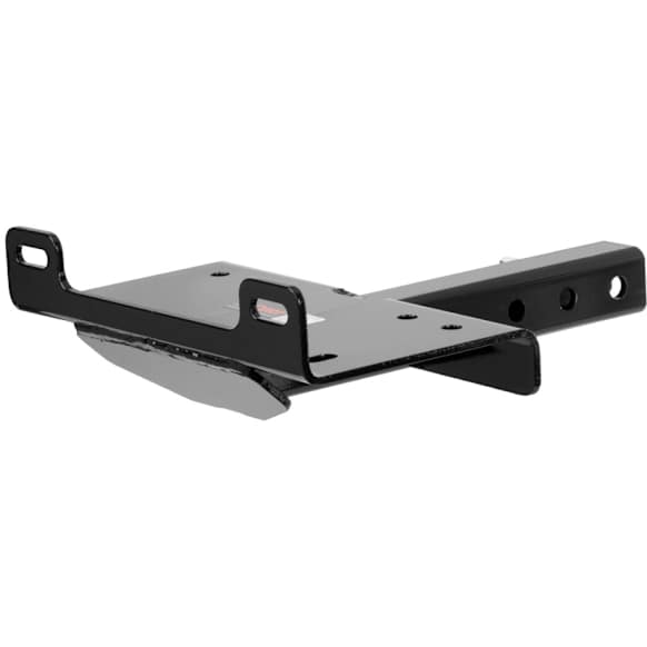 31010 Winch Mount - Powdercoated Black, Steel, Plate, Universal, Sold Individually